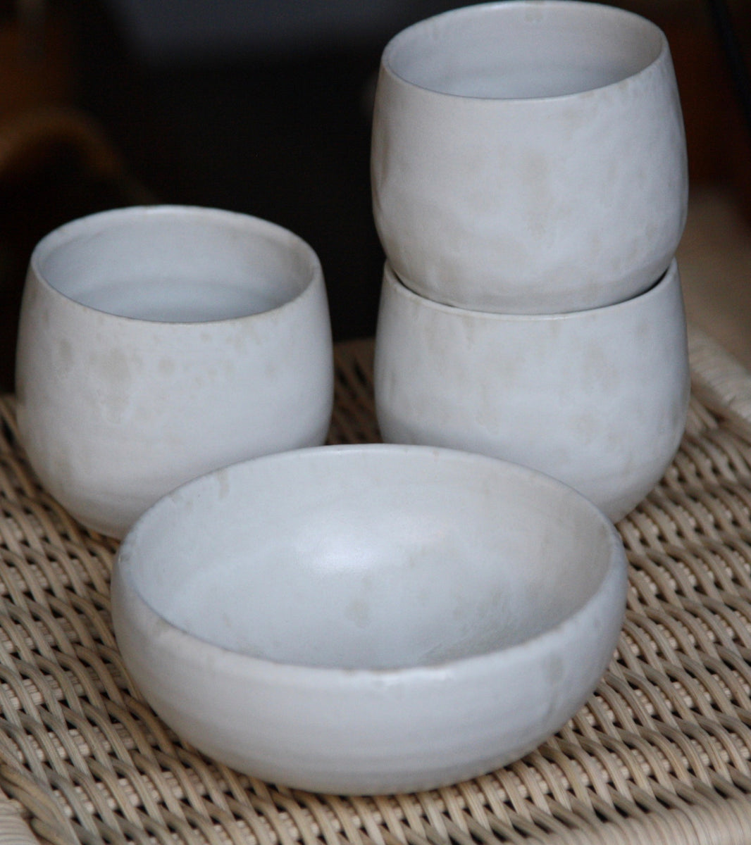 Small Bowl 7Ivory White Glaze Kasper Würtz - Image 11