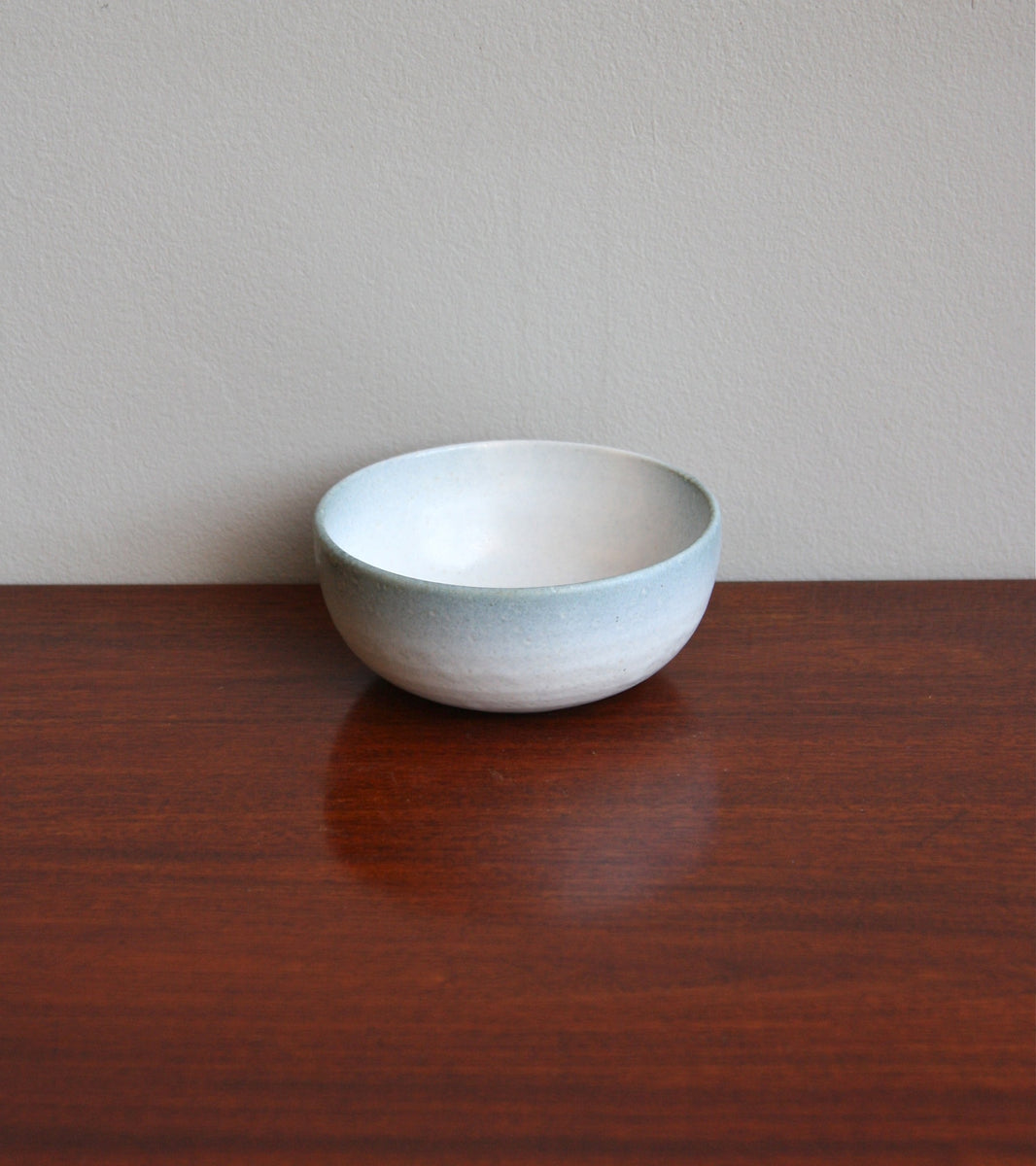 Small Bowl 7White & Blue Glaze Kasper Würtz - Image 1
