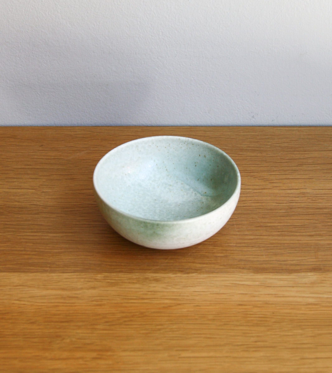 Small Bowl 7White & Green Glaze Kasper Würtz - Image 1