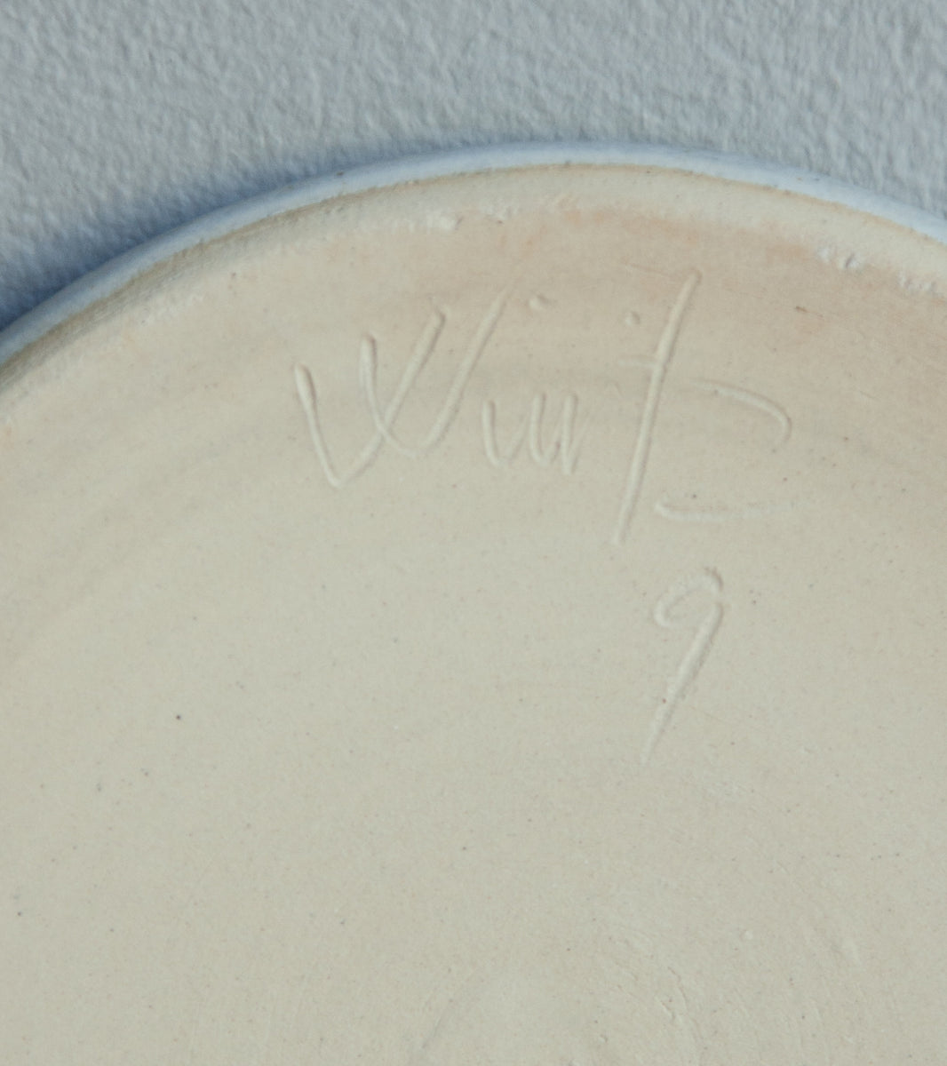 Small Rimmed Plate 2Stone Blue Kasper Würtz - Image 9
