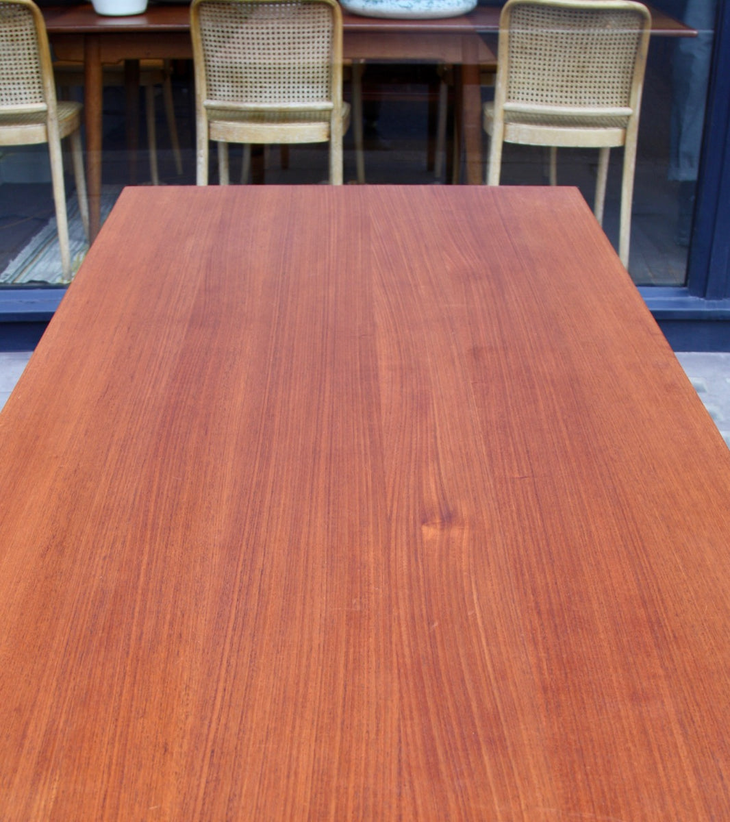 Solid Burmese Teak Table Hans Wegner Hans Wegner Sigmar London
