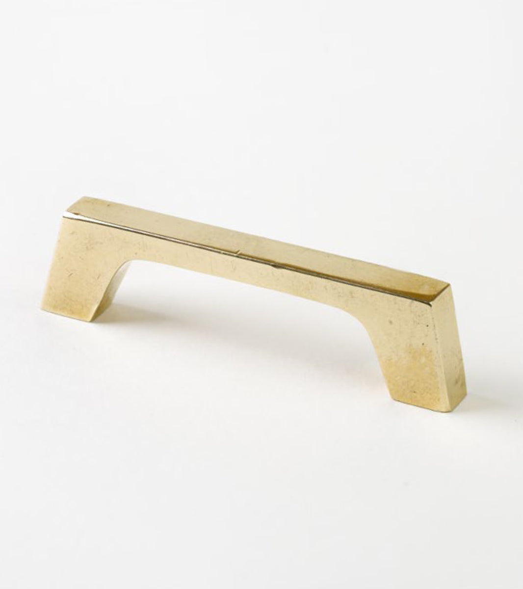 Model Square Pull solid brass sand cast by hand Carl Auböck  handle 