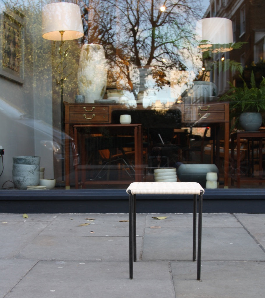 Square Wicker Side Table #2 Carl Auböck - Image 1