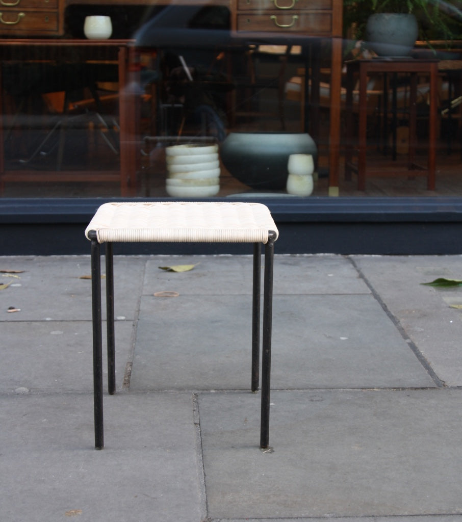 Square Wicker Side Table #2 Carl Auböck - Image 3
