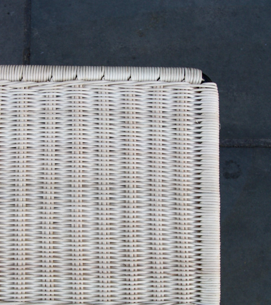 Square Wicker Side Table #2 Carl Auböck - Image 4