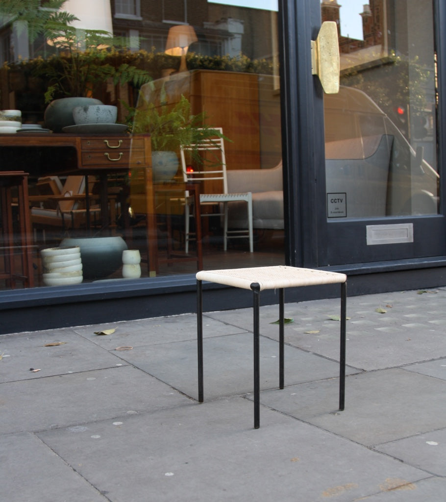 Square Wicker Side Table #2 Carl Auböck - Image 8