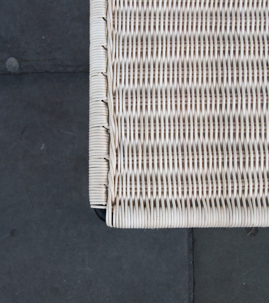 Square Wicker Side Table #2 Carl Auböck - Image 9