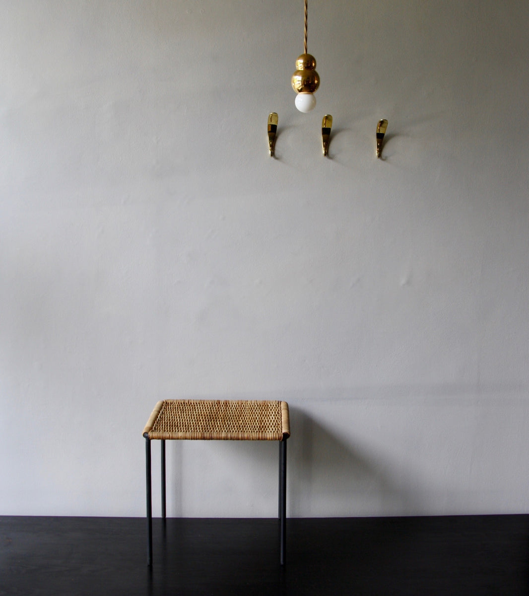 Square Wicker Table  Carl Auböck - Image 11