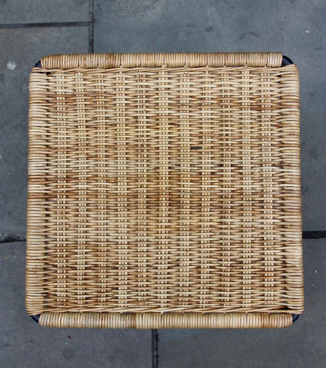 Square Wicker Table  Carl Auböck - Image 5