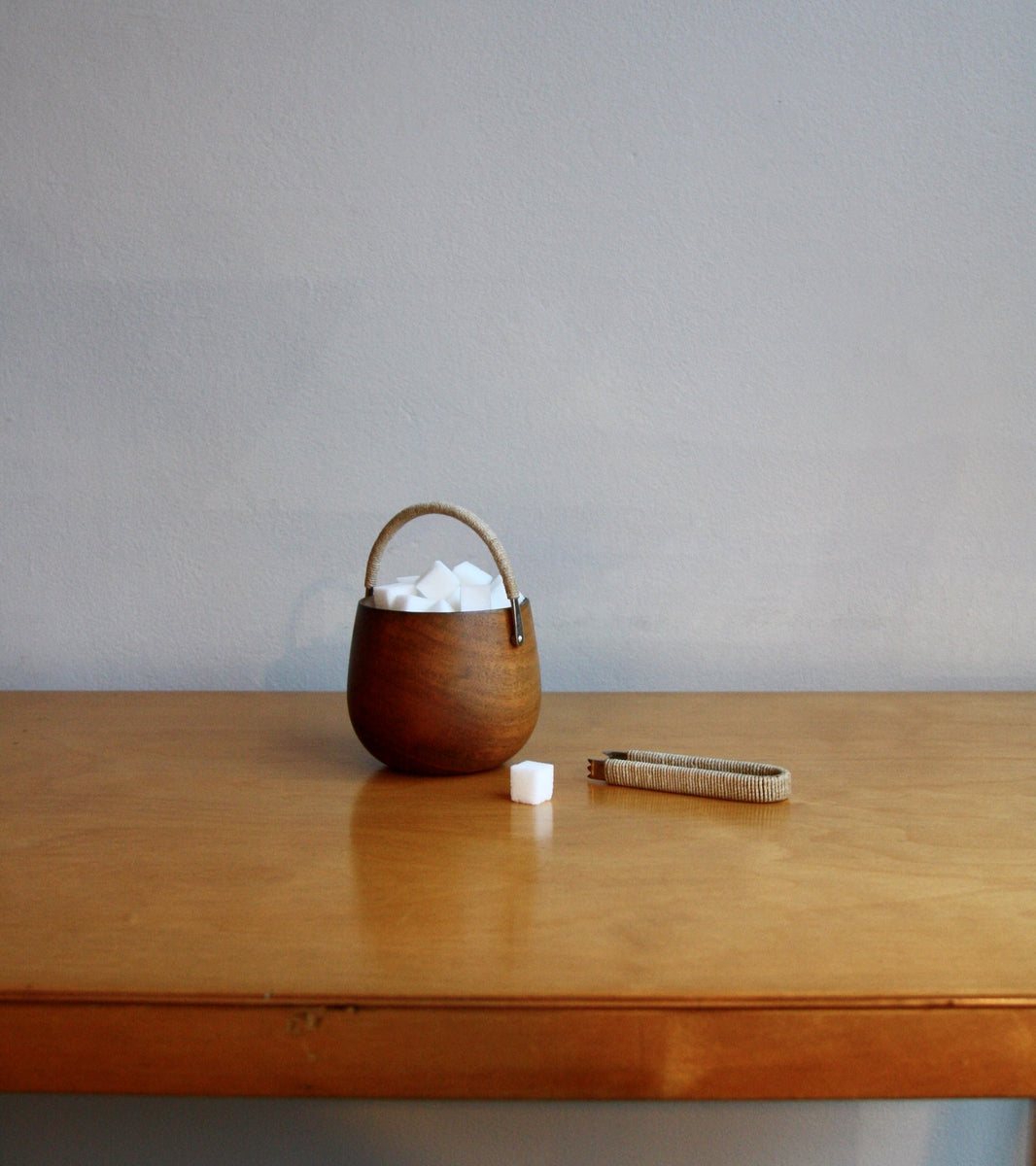 Tactile Vessel & Tongs, 20th Century Modernism, Carl Auböck 