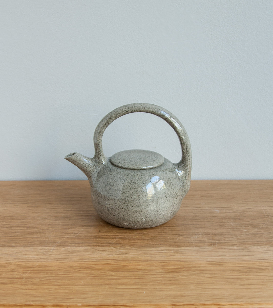 Tea Pot #1 Glossy Grey Glaze Kasper Würtz - Image 1