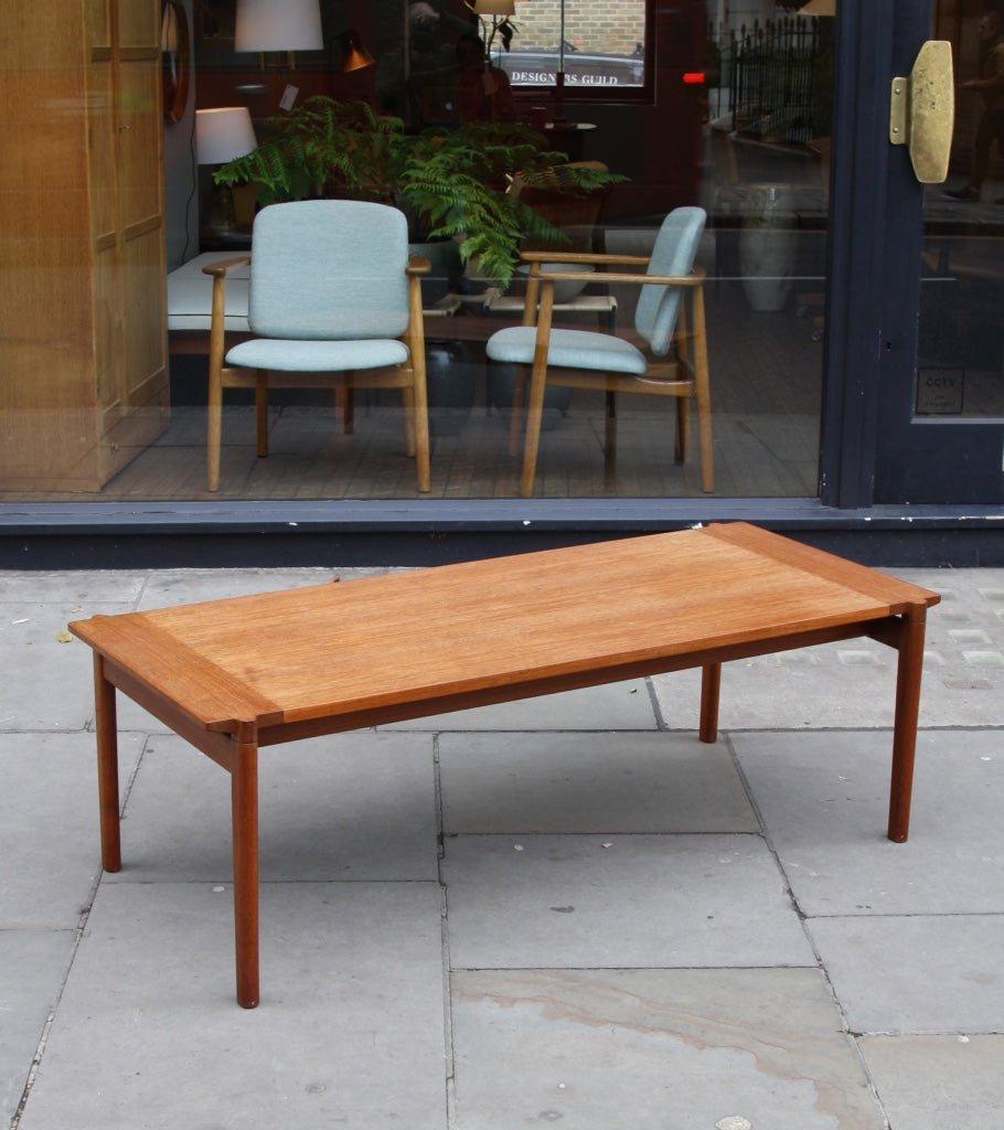 Teak Coffee Table Tove and Edvard Kindt-Larsen   - Image 11