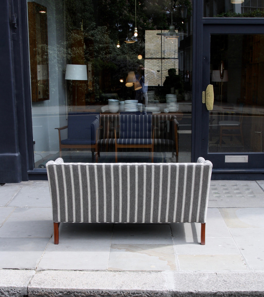 Three Seat Settee Ole Wanscher - Image 12