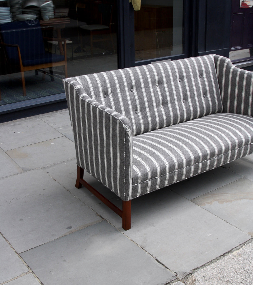 Three Seat Settee Ole Wanscher - Image 15