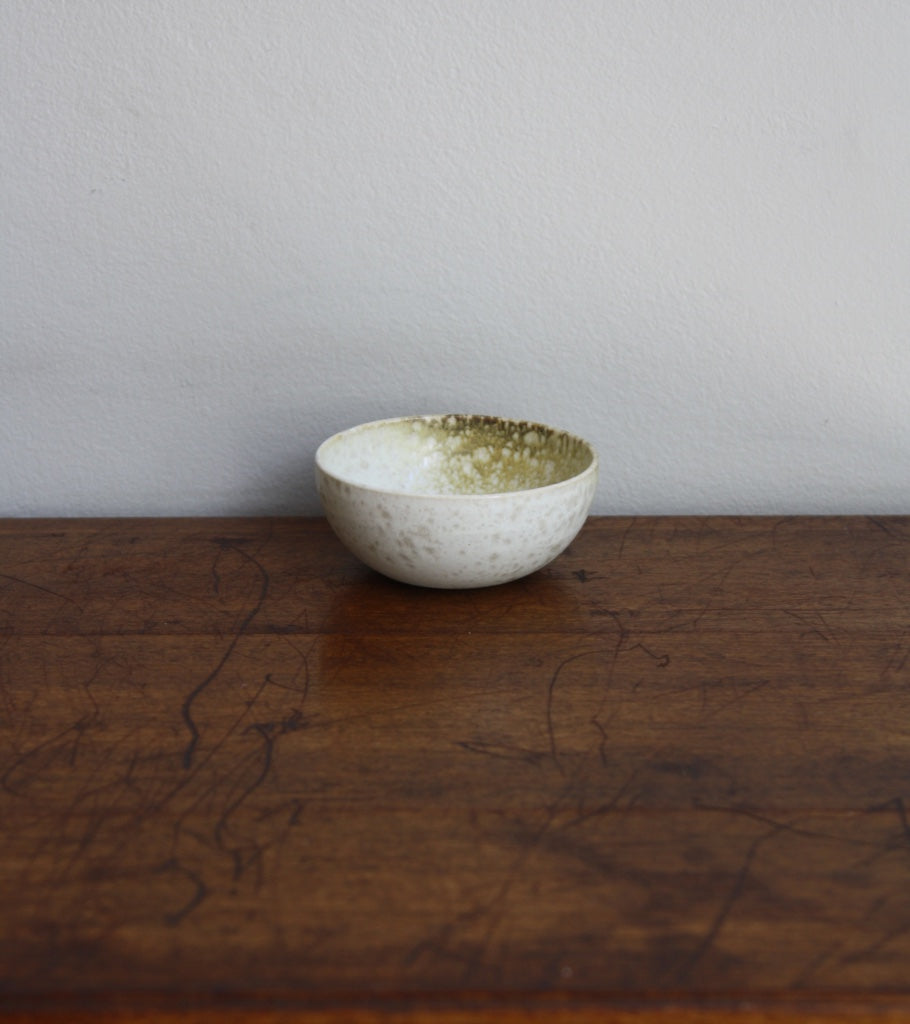 Tiny BowlWhite and Yellow Glaze Kasper Würtz - Image 2