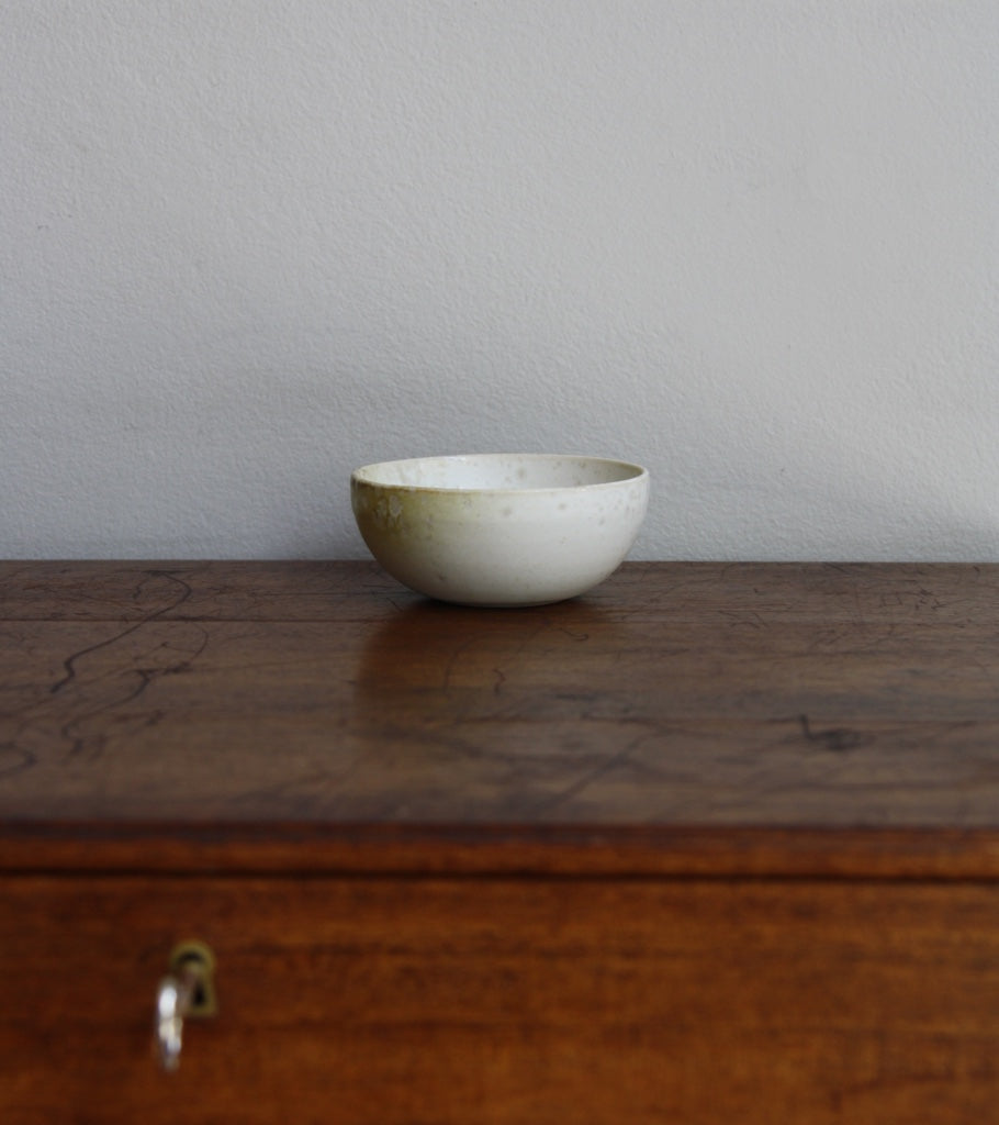 Tiny BowlWhite and Yellow Glaze Kasper Würtz - Image 3