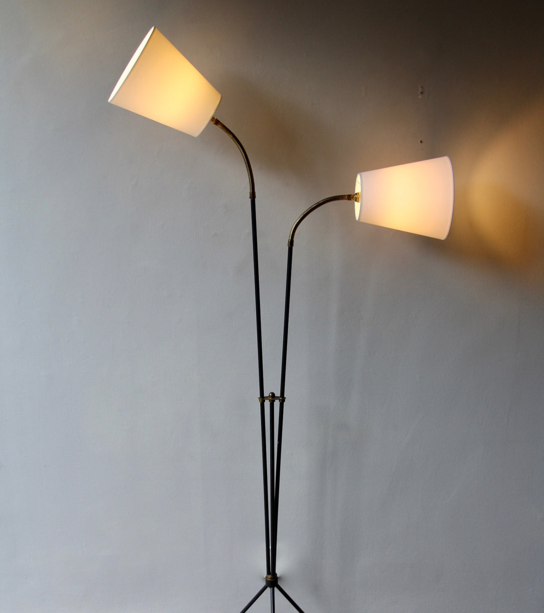Two Armed Floor Light #8 Denmark, C. 1955 - Image 12