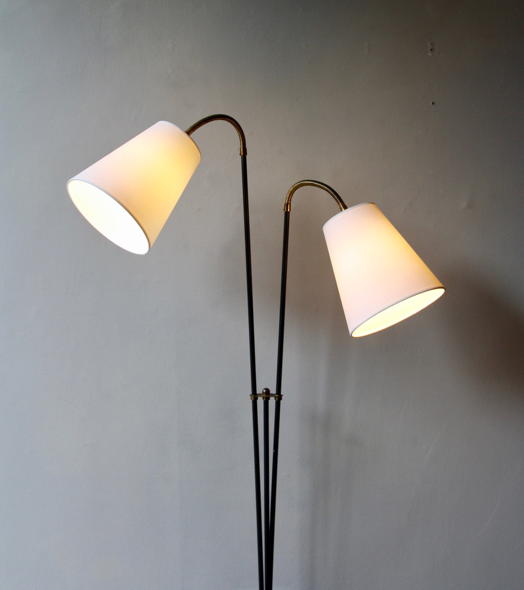 Two Armed Floor Light #8 Denmark, C. 1955 - Image 16