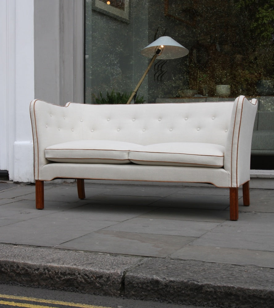 Two Seat Settee Danish Master Cabinetmaker - Image 3