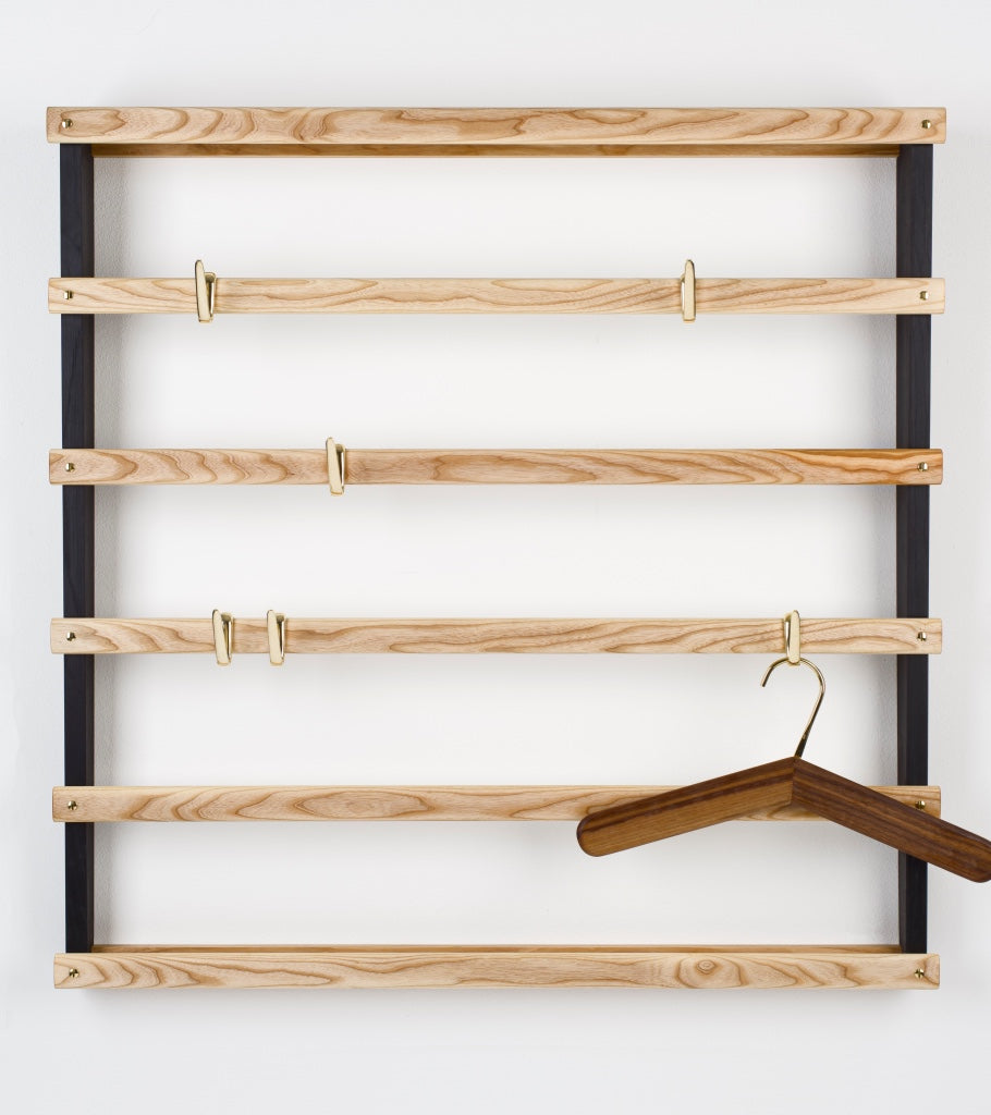 Wall-Mounted Wardrobe Carl Auböck - Vienna masters Bauhaus brass workshop carl auboeck carl auböck carl aubock handmade scultural furniture classic 