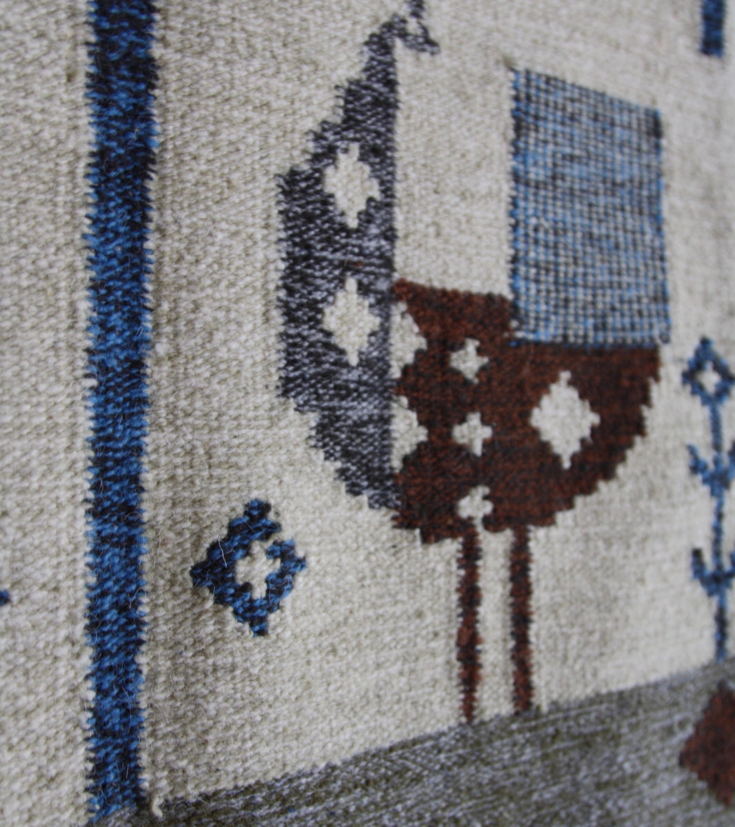 blue red cream brown by hand quality scandinavian 