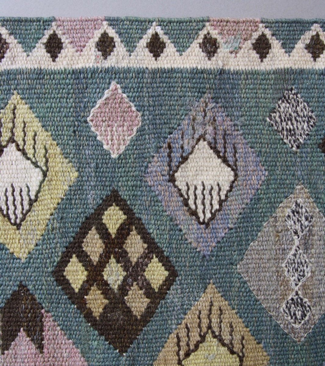 Wall Tapestry #9 Marta Måås Fjetterström pattern made to last quality art swedish modern modern swedish 