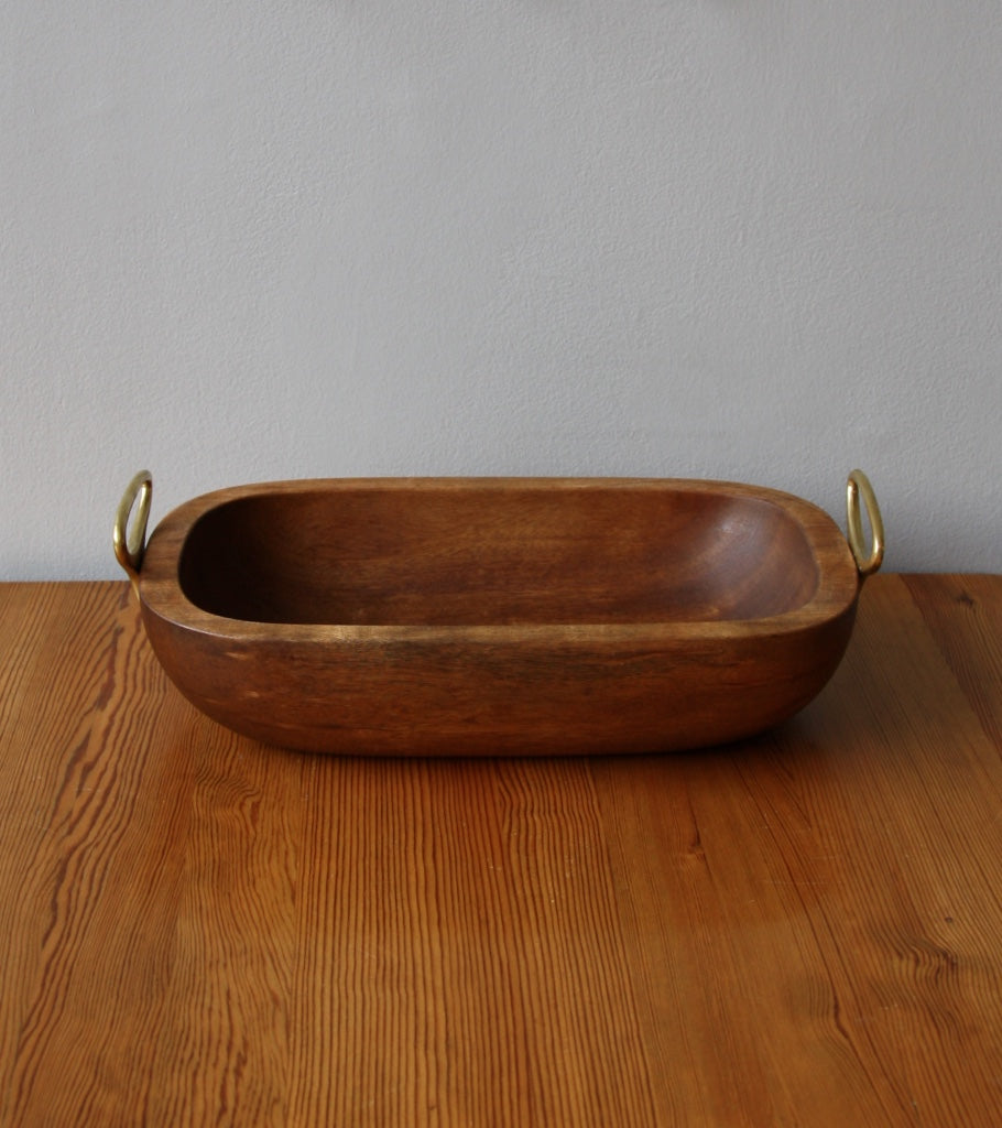 Walnut Bowl Carl Auböck - Image 1