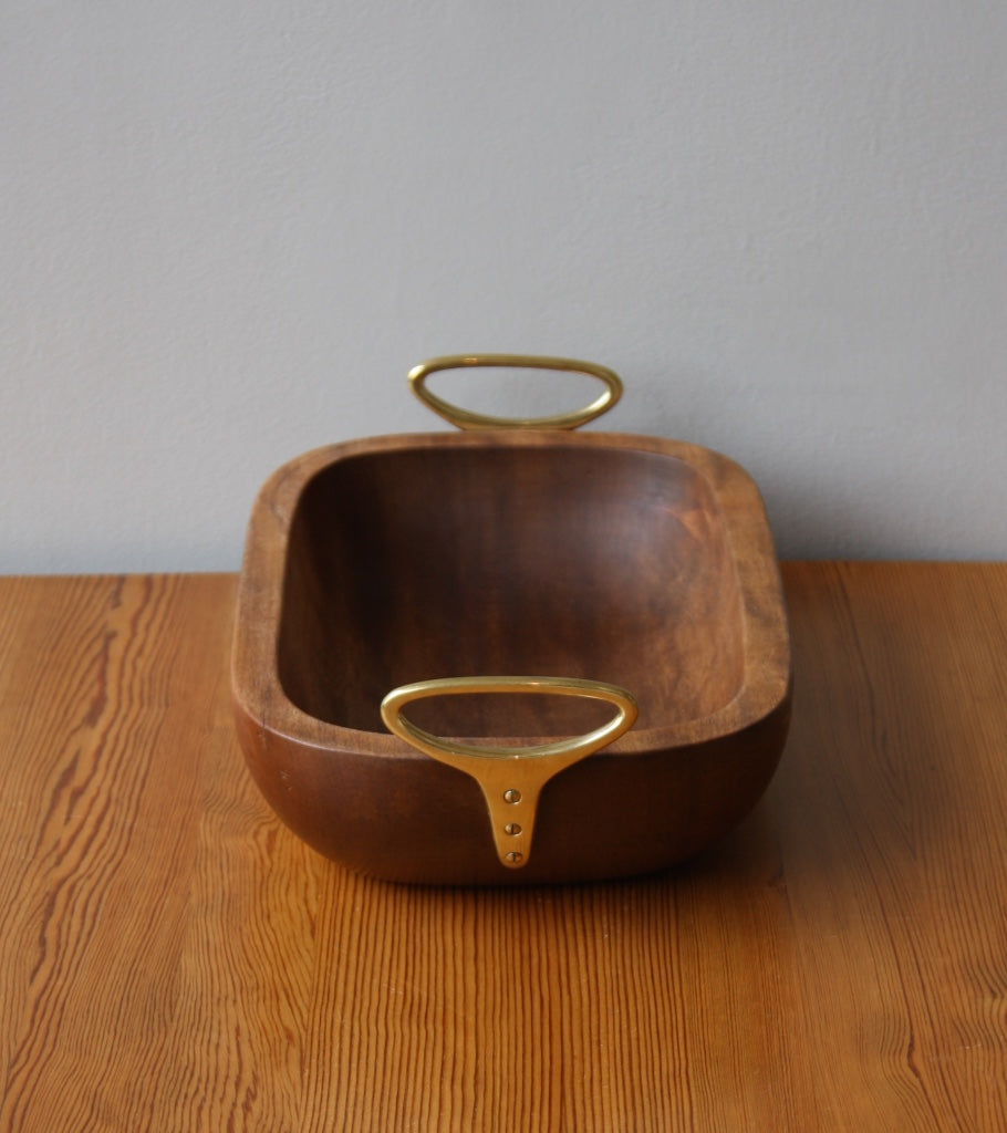 Walnut Bowl Carl Auböck - Image 3