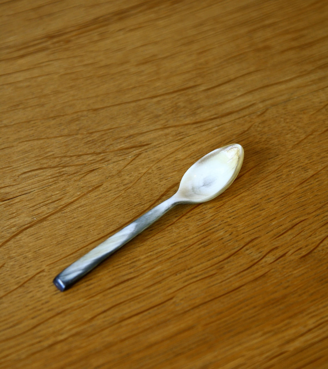 Walnut Double Eggcup with a Horn Spoon  Carl Auböck - Image 4