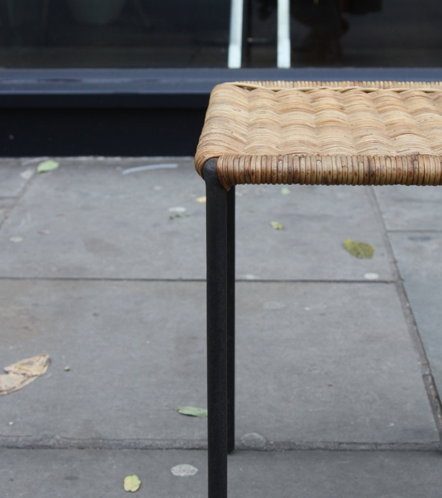 Wicker Top Side Table Carl Auböck - Image 6
